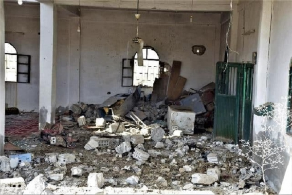 Damage to houses in Talla and Dashisha villages outside Tel Tamr in North and East Syria caused by Turkish artillery on 12 February 2021. (Image: Vedeng)